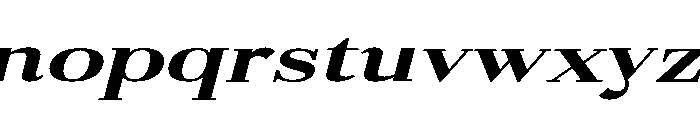 Gilferos Cntr UltExp Ita Font LOWERCASE