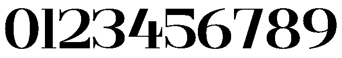 Gilferos Expanded Font OTHER CHARS