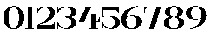 Gilferos Extra Expanded Font OTHER CHARS