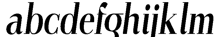 Gilferos Italic Condensed FONT