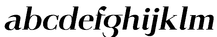 Gilferos Italic Semi Expanded FONT