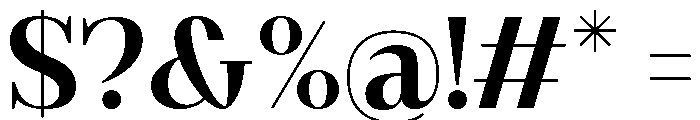 Gilferos Regular Font OTHER CHARS