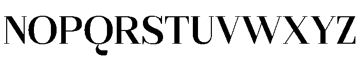 Gilferos Regular Font UPPERCASE