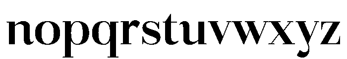 Gilferos Regular Font LOWERCASE