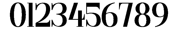 Gilferos Semi Condensed Font OTHER CHARS
