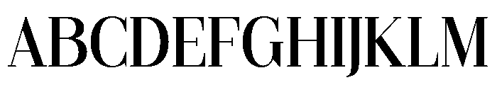 Gilferos Semi Condensed Font UPPERCASE