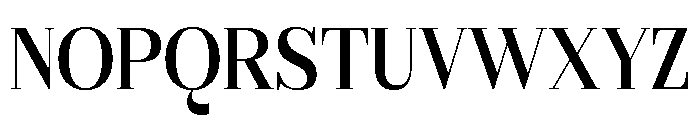 Gilferos Semi Condensed Font UPPERCASE