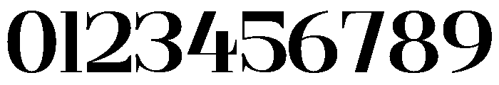 Gilferos Semi Expanded Font OTHER CHARS