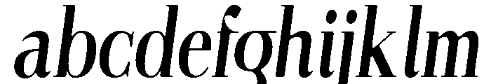Gilferos Soft Condensed Italic FONT