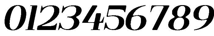 Gilferos Soft Expanded Italic Font OTHER CHARS