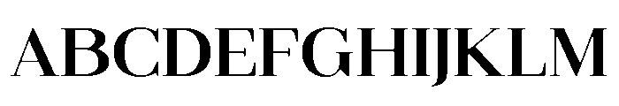 Gilferos Soft Expanded Font UPPERCASE