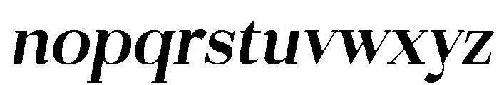 Gilferos Soft Italic Font LOWERCASE