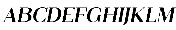 Gilferos Soft SemExp Ita Font UPPERCASE