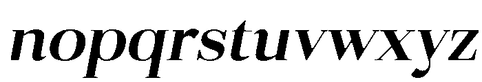 Gilferos Soft SemExp Ita Font LOWERCASE