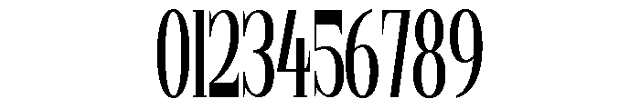 Gilferos Ultra Condensed Font OTHER CHARS