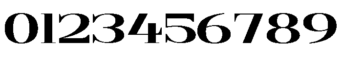 Gilferos Ultra Expanded Font OTHER CHARS