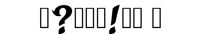 Gilia Regular Font OTHER CHARS