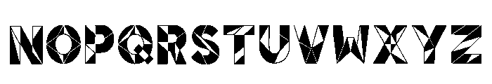 Gilib Regular Font UPPERCASE