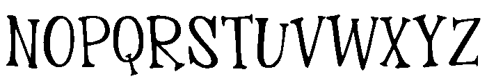 Gilligan Karl Font UPPERCASE