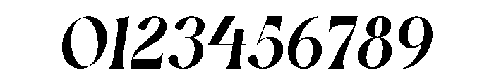 Gillna Riodia Italic Font OTHER CHARS