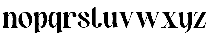 Gillna Riodia Font LOWERCASE