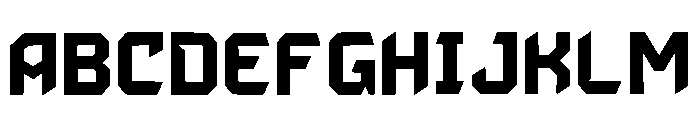 Gills Regular Font UPPERCASE