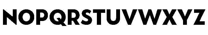Gilmour Bold Font UPPERCASE