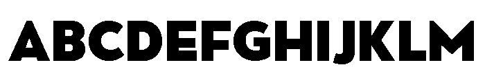 Gilmour Extra Bold Font UPPERCASE