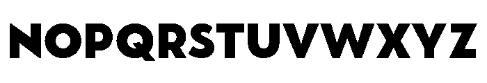Gilmour Extra Bold Font UPPERCASE