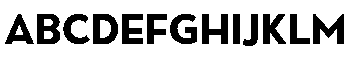 Gilmour Semi Bold Font UPPERCASE