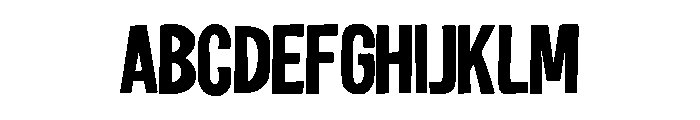 GilostaSurfing-Sans Font UPPERCASE
