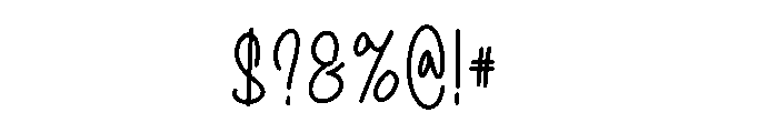 Gilostan Font OTHER CHARS