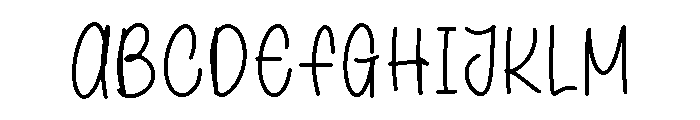 Gilostan Font UPPERCASE