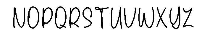 Gilostan Font UPPERCASE