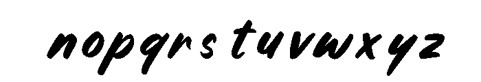 Gimbacne Punch Regular Font LOWERCASE