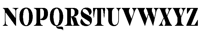 Gimela Condensed Font UPPERCASE
