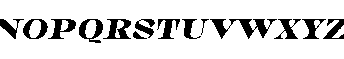 Gimela Expanded Slant Font UPPERCASE