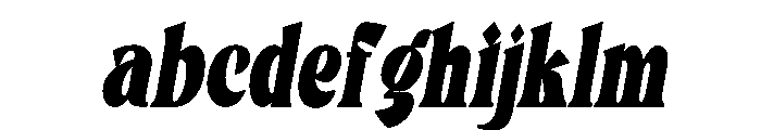 Gimela Grade Condensed Slant FONT
