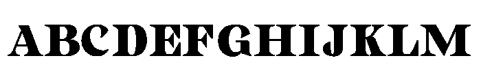 Gimela Grade Regular Font UPPERCASE