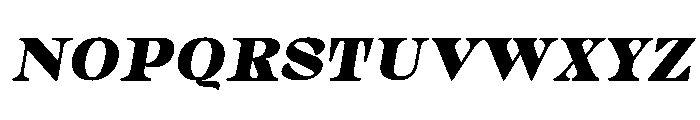 Gimela Grade SemExp Slant Font UPPERCASE