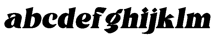 Gimela Grade SemExp Slant FONT