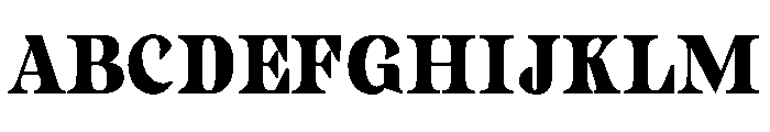 Gimela Grade Semi Condensed Font UPPERCASE