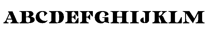 Gimela Grade Semi Expanded Font UPPERCASE