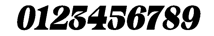 Gimela Grade SemiCond Slant Font OTHER CHARS