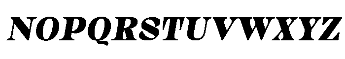 Gimela Grade Slant Font UPPERCASE