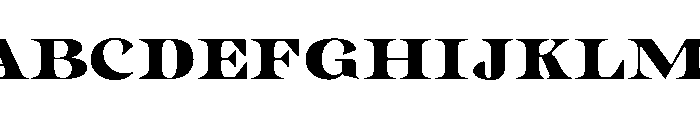 Gimela Soft Expanded Font UPPERCASE