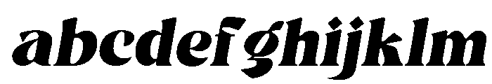 Gimela Soft Semi Expanded Slant FONT