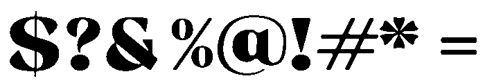 Gimela Soft Semi Expanded Font OTHER CHARS