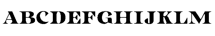 Gimela Soft Semi Expanded Font UPPERCASE