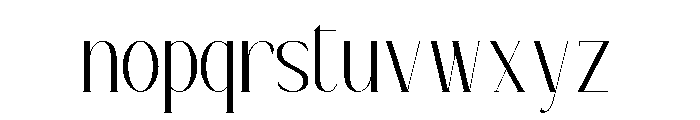 Gimme Rose Font LOWERCASE